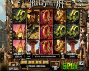 Different symbols and payouts of the Sheriff slot game